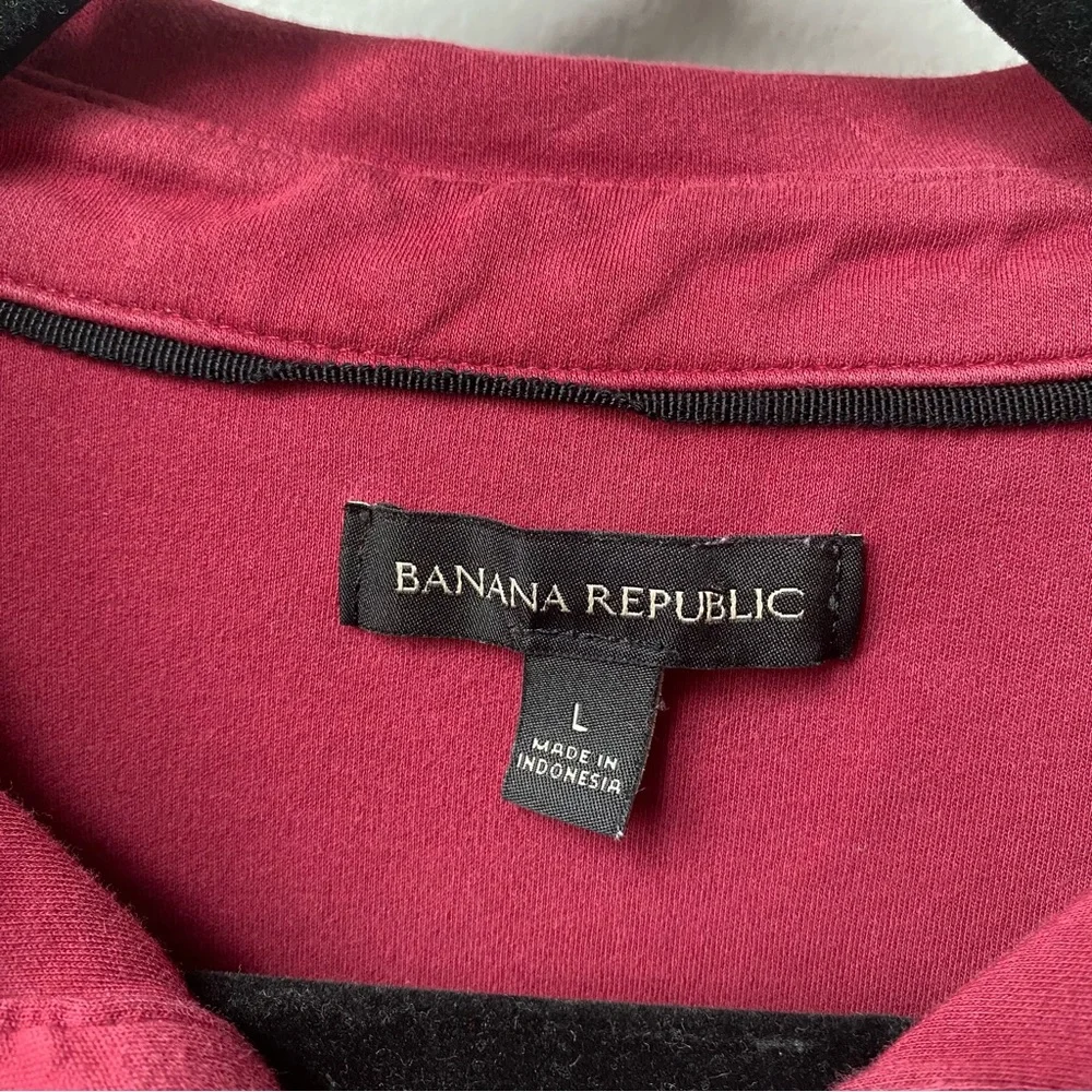 🍄 3/$30 Banana Republic Luxury Polo